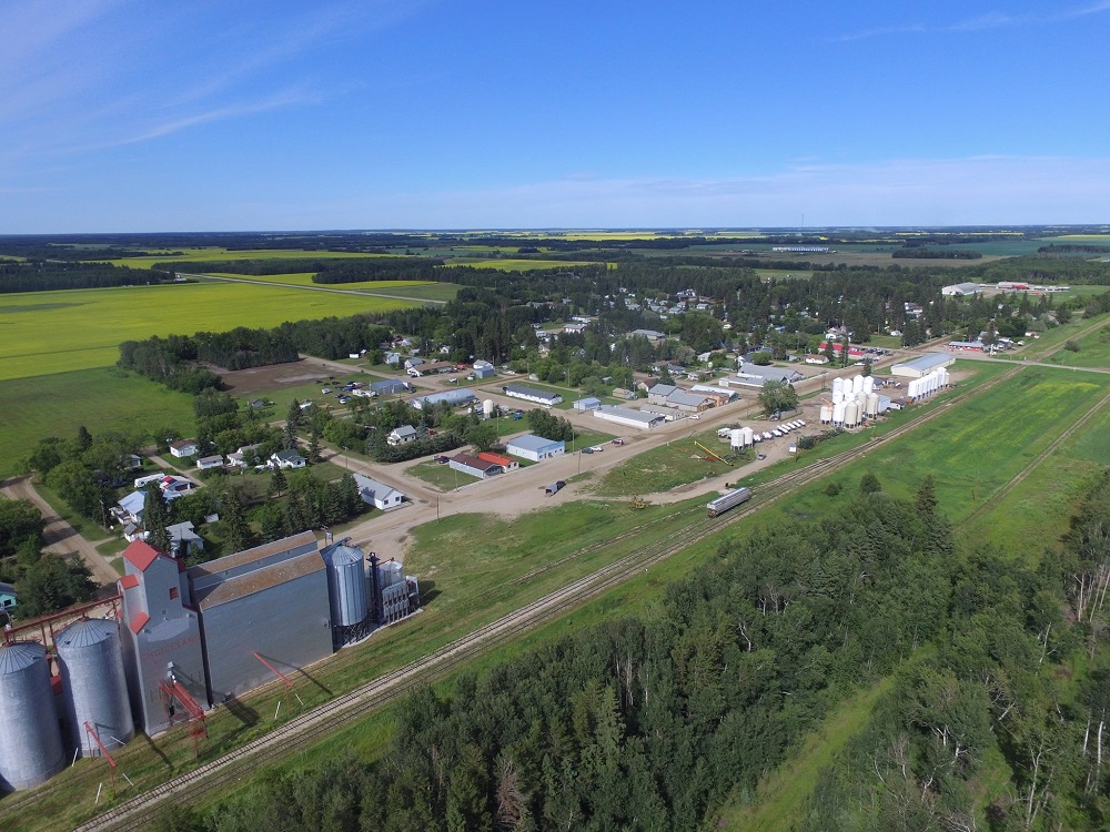 Choiceland - Aerial View