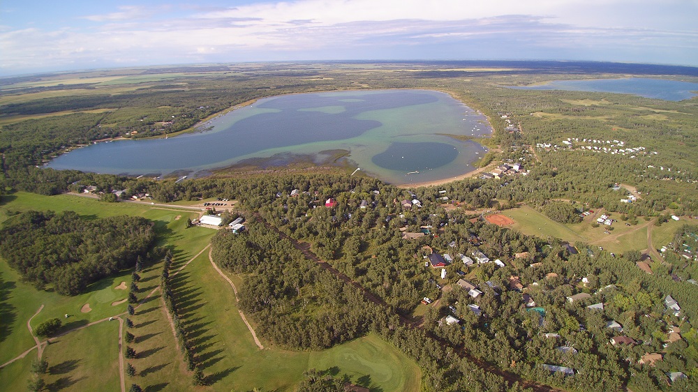 Atton's Lake Regional Park - Aerial View