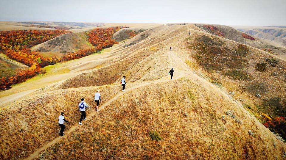 Beaver Flat 50 - 50 km trail race in Saskatchewan Landing Provincial Park