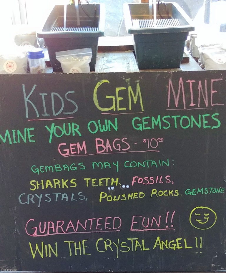 Broken Spoke Fine Art Gallery & Gift Shop - Kids Can Mine Their Own Gems