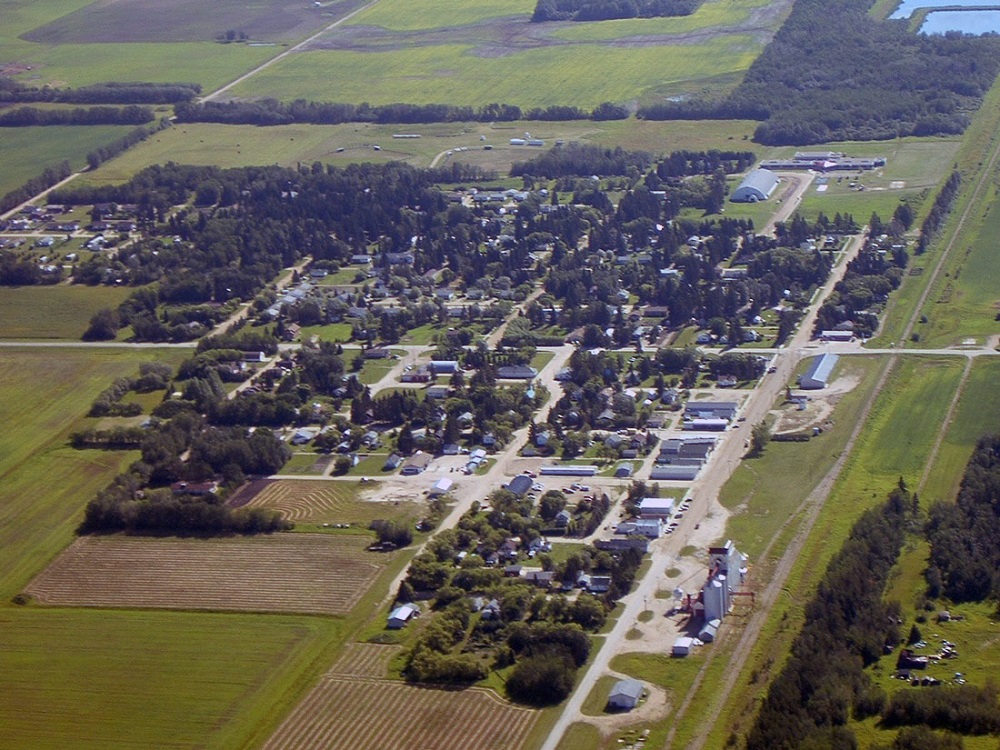 Choiceland - Aerial View