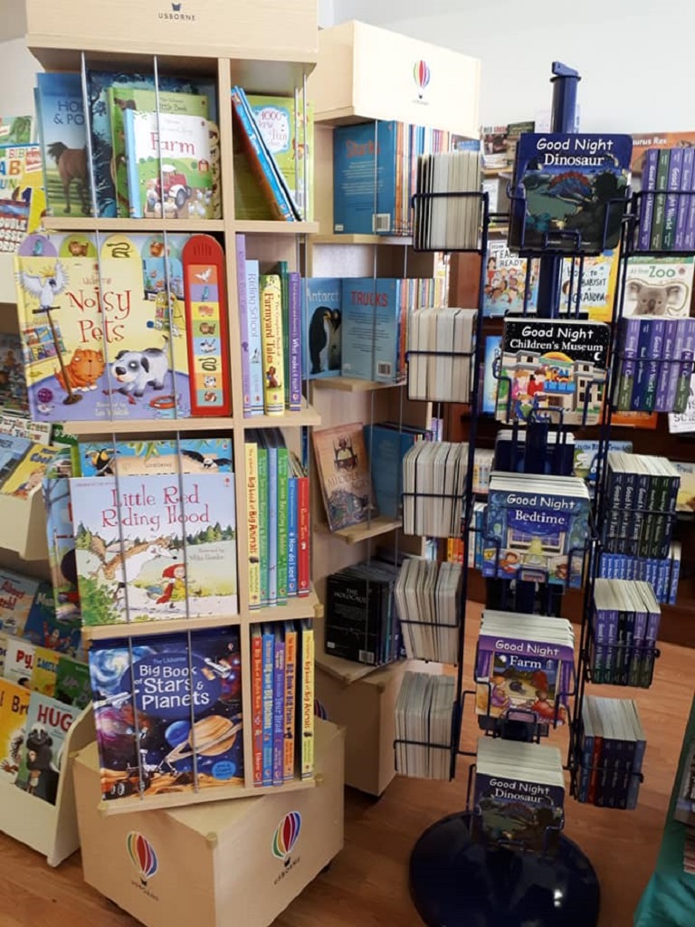 Cowtown Kids Toy & Candy carries a wide variety of books for all ages.