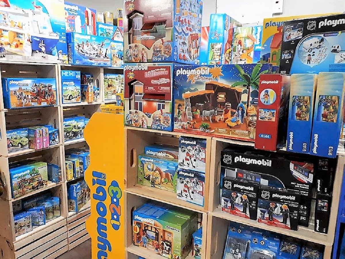 Cowtown Kids Toy & Candy's Playmobil section.