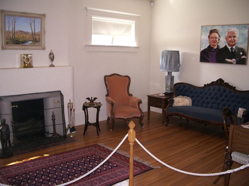 Diefenbaker's living room