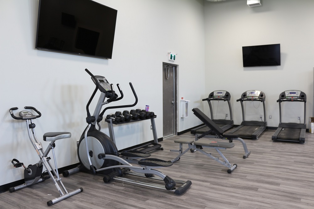 Recreation centre - gym equipment