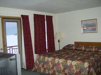 Most rooms have balconies or patios with views overlooking beautiful Lac La Ronge.