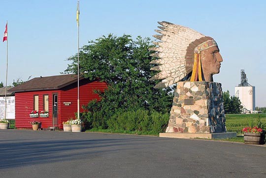 Indian Head Tourist Booth