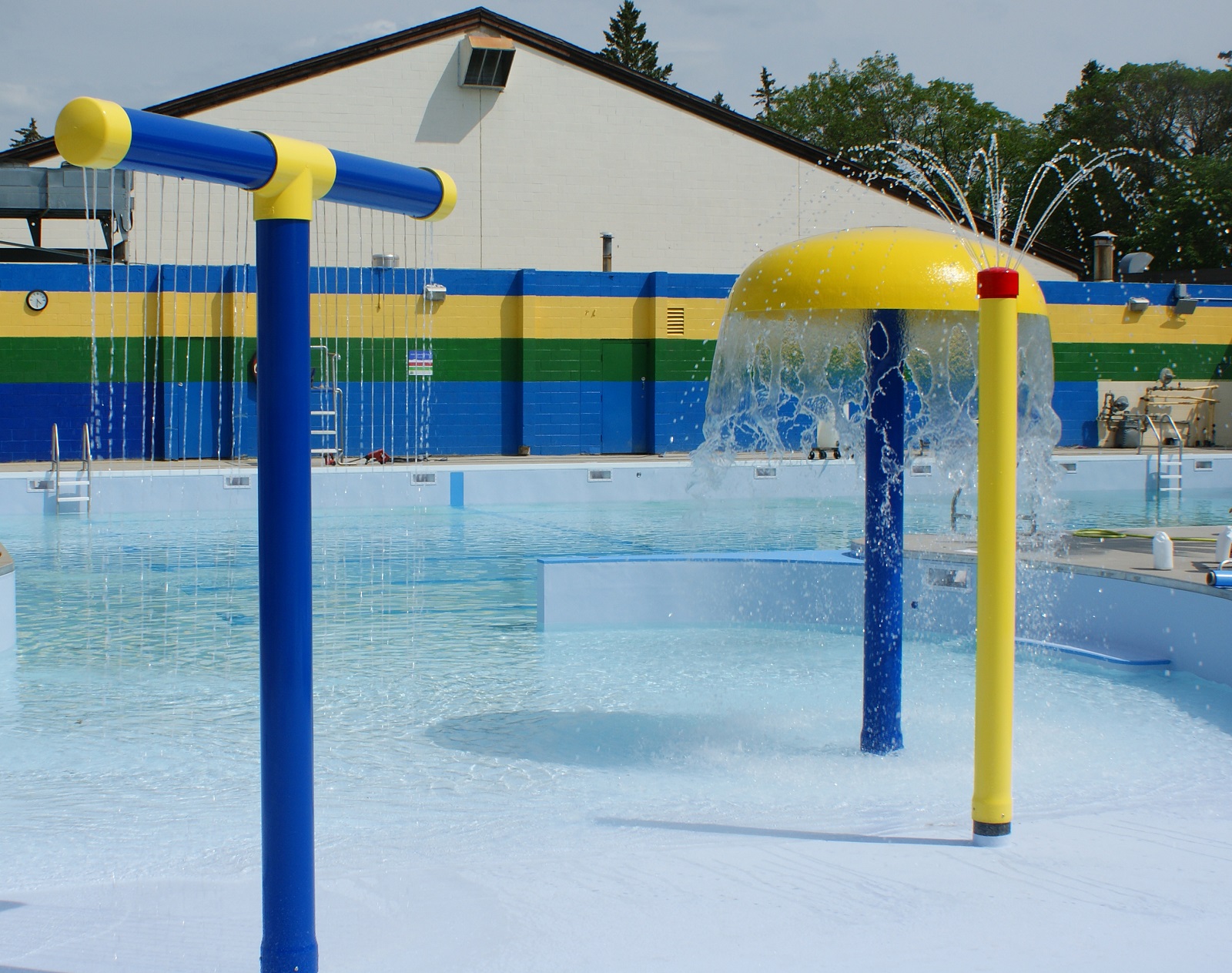 Kinsmen Water Park Spray Pool