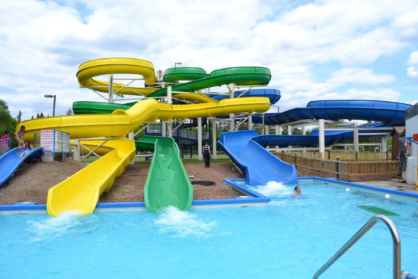 Kinsmen Water Park Waterslides