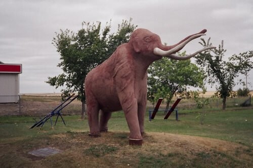 Woolly Mammoth Roadside Attraction