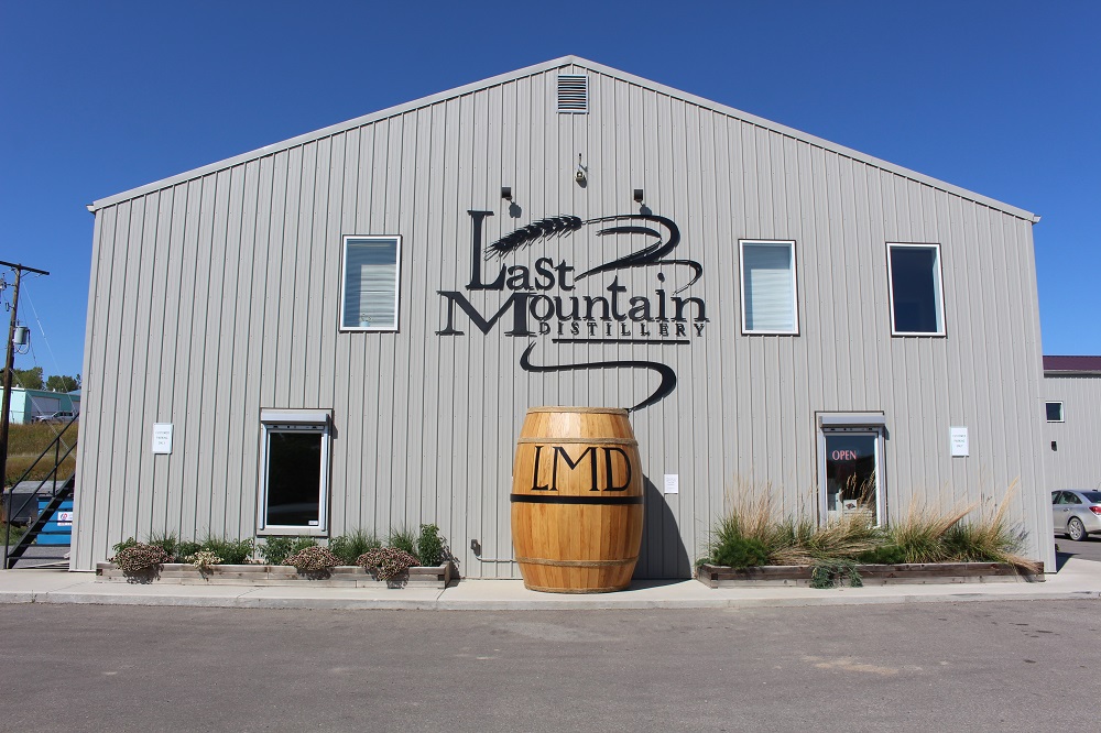 Last Mountain Distillery - exterior view