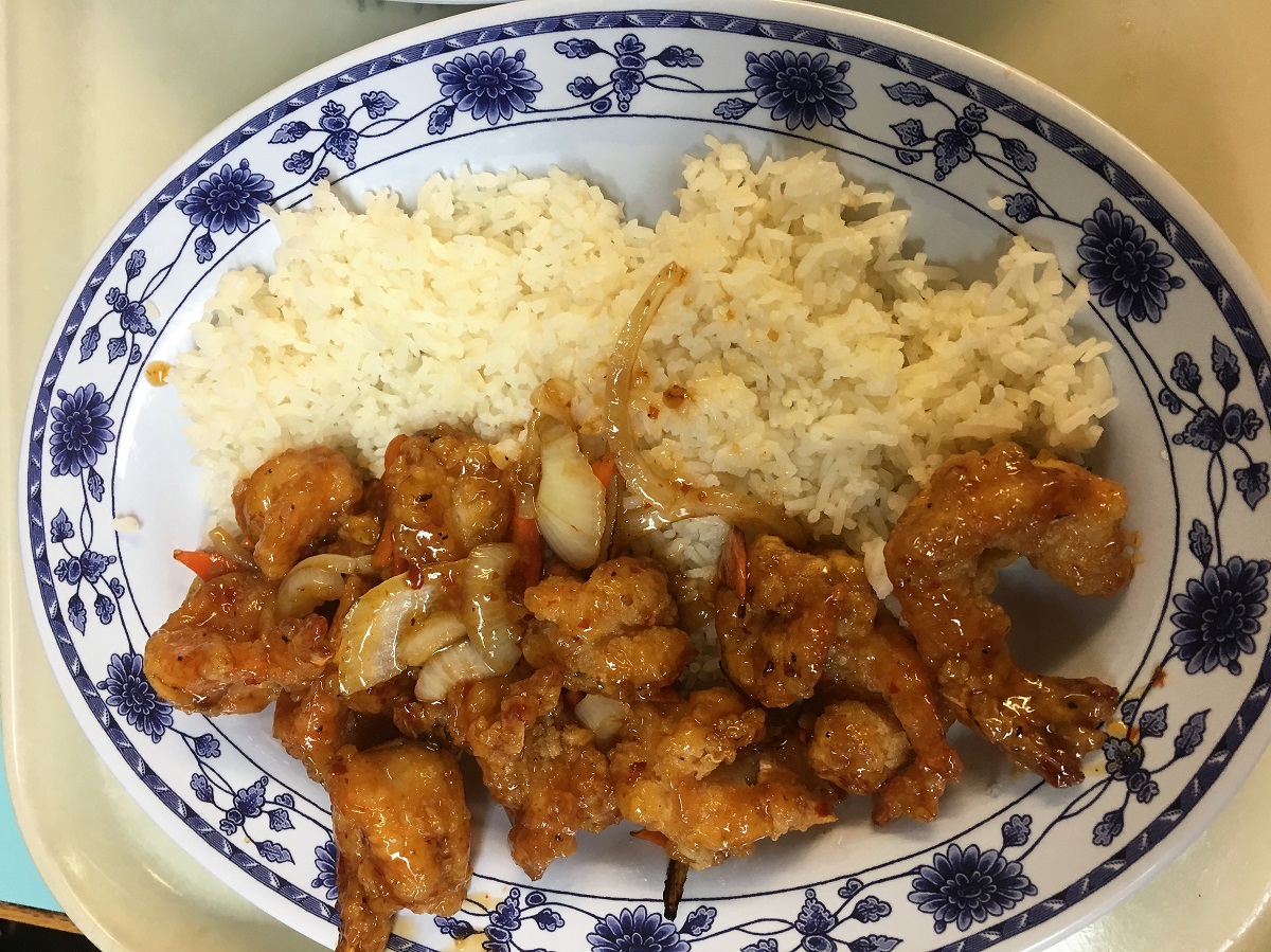 L.T.'s Food & Fuel - Sweet and sour dish