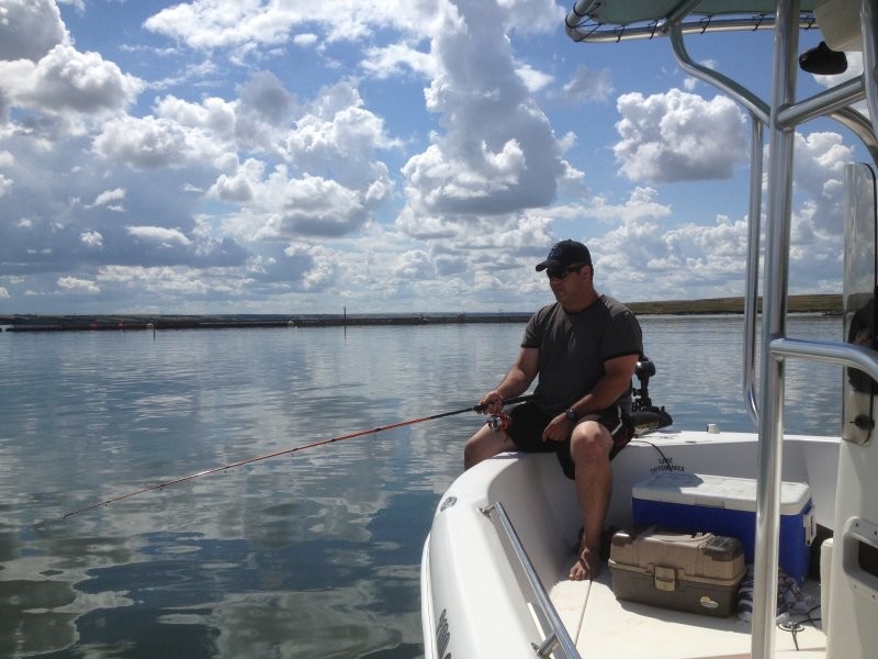 Saskatchewan Fishing Guide Lake Diefenbaker, Saskatchewan Canada