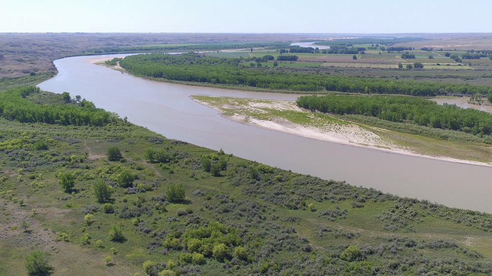 Checkerboard Hill - Saskatchewan River Vallery view