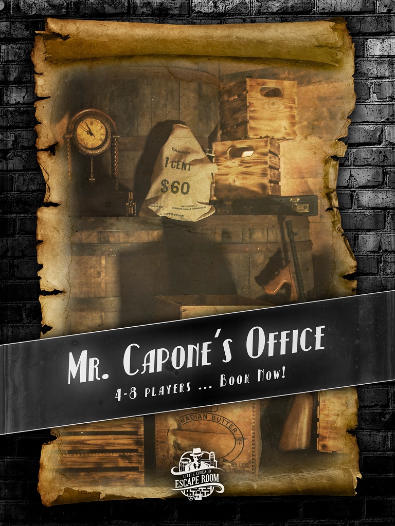 Little Chicago Entertainment - Capone's Office Escape Room