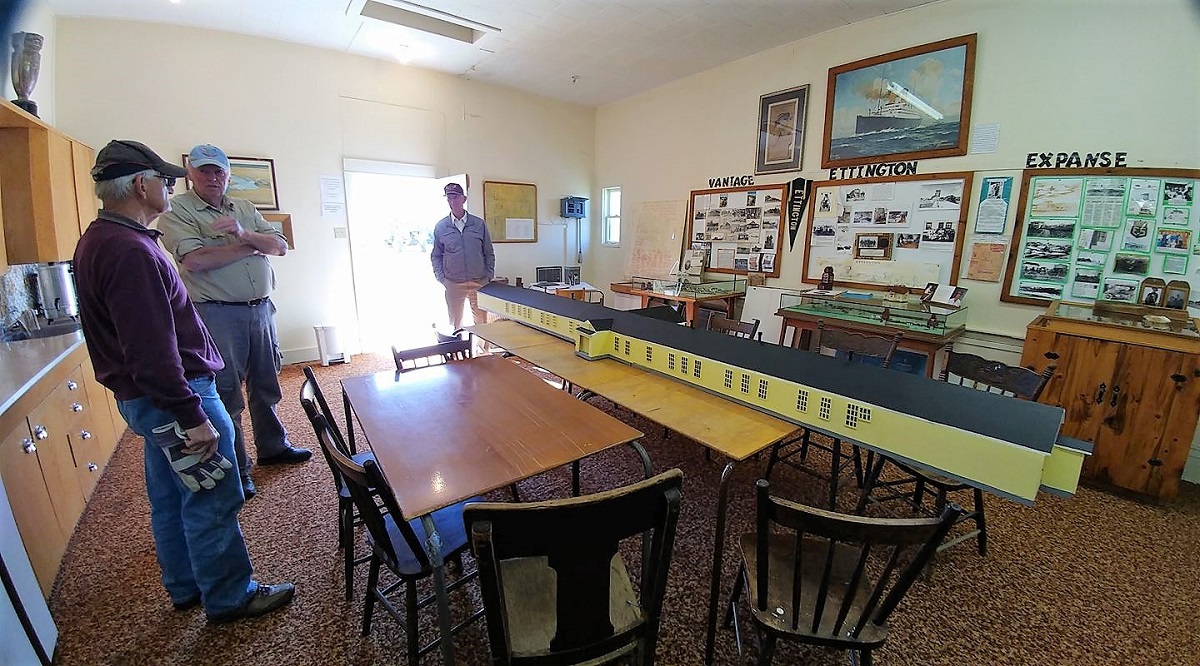 Mossbank & District Museum - a replica of Mossbank's school, reputedly the longest school in Saskatchewan