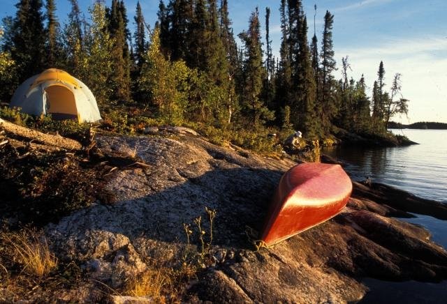 Larocque Lake - Camping