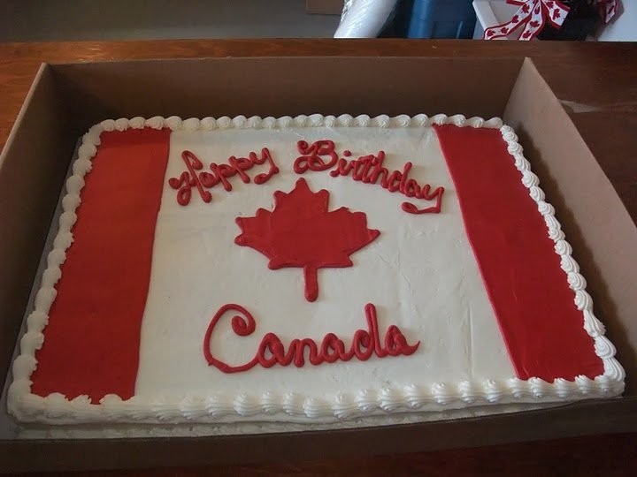 Osler Canada Day Cake