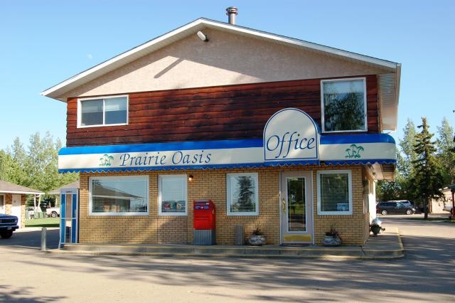 Prairie Oasis Tourist Complex office