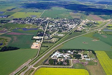 Rosthern Aerial