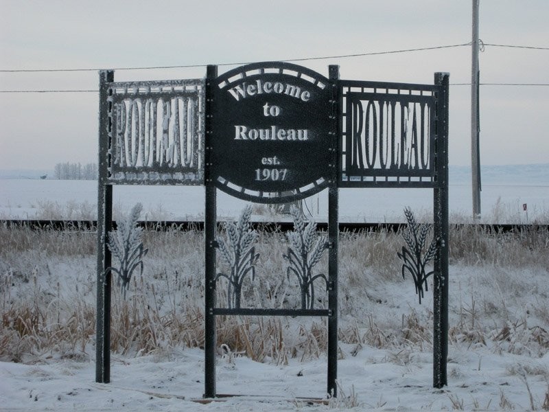 Rouleau - Welcome sign