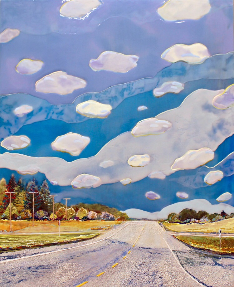 Heather Cline, “Dashcam Two Approaches”