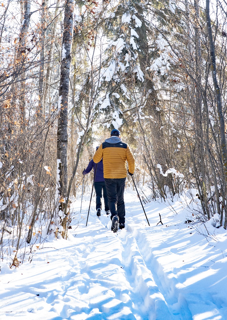 Shell's Fitness & Soul Center - Winter activities include cross-country skiing