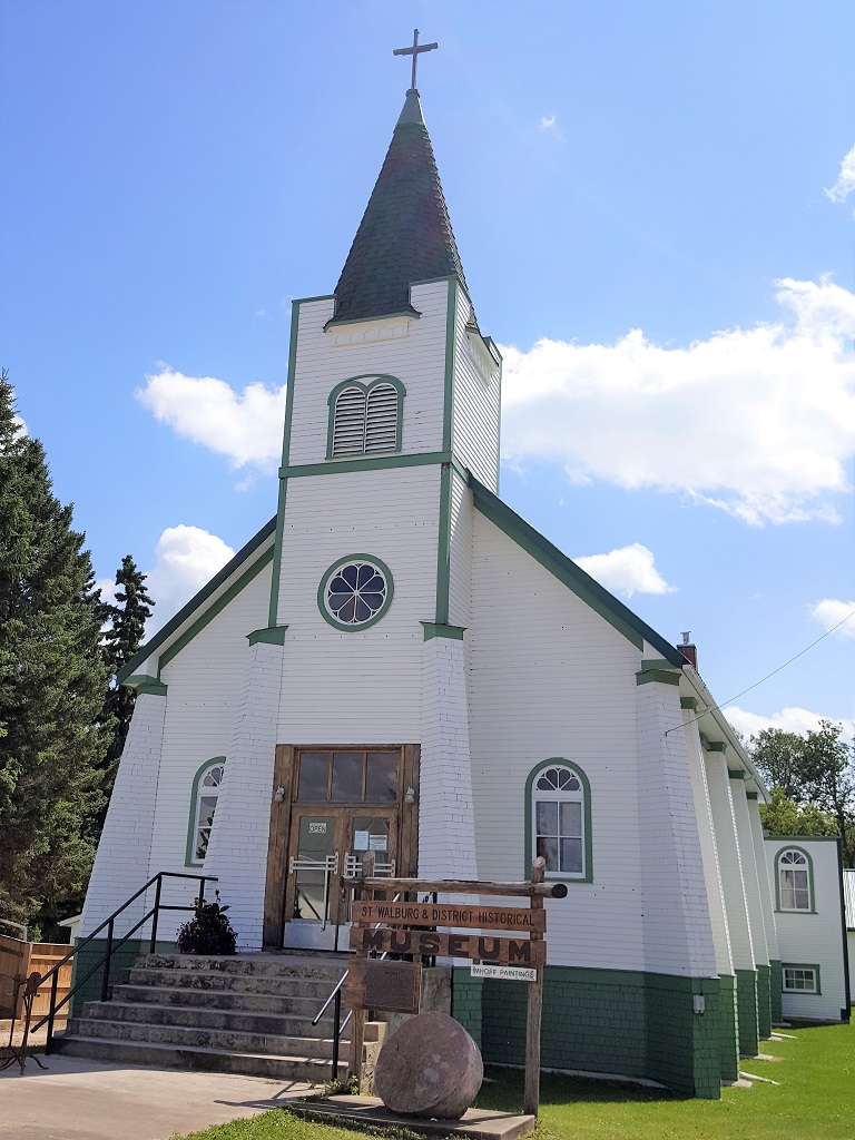 St. Walburg & District Historical Museum Exterior