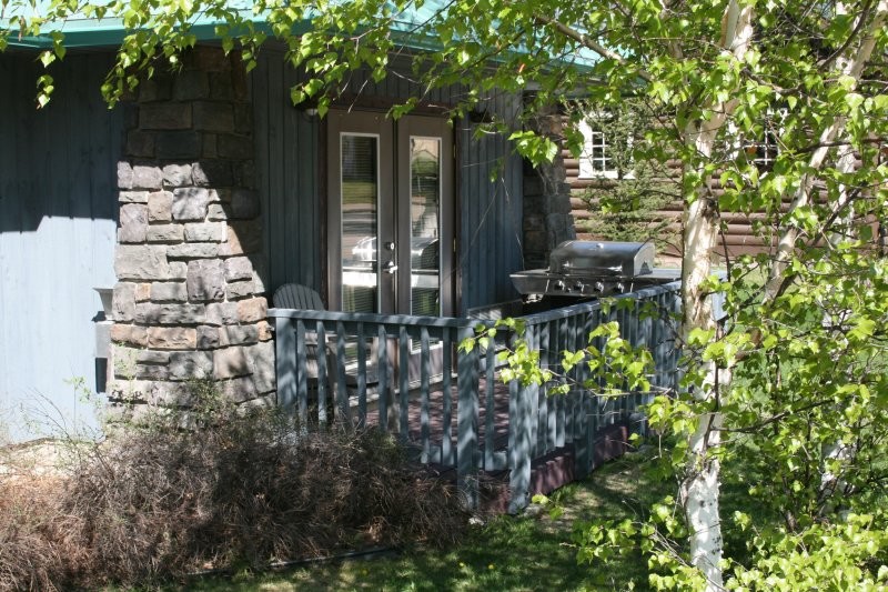 The Suites at Waskesiu  - Every suite has its own deck and BBQ 