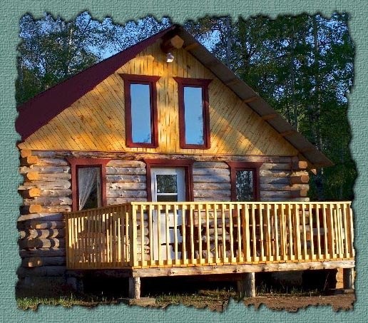 Tobin Lake Resort Log Cabin 