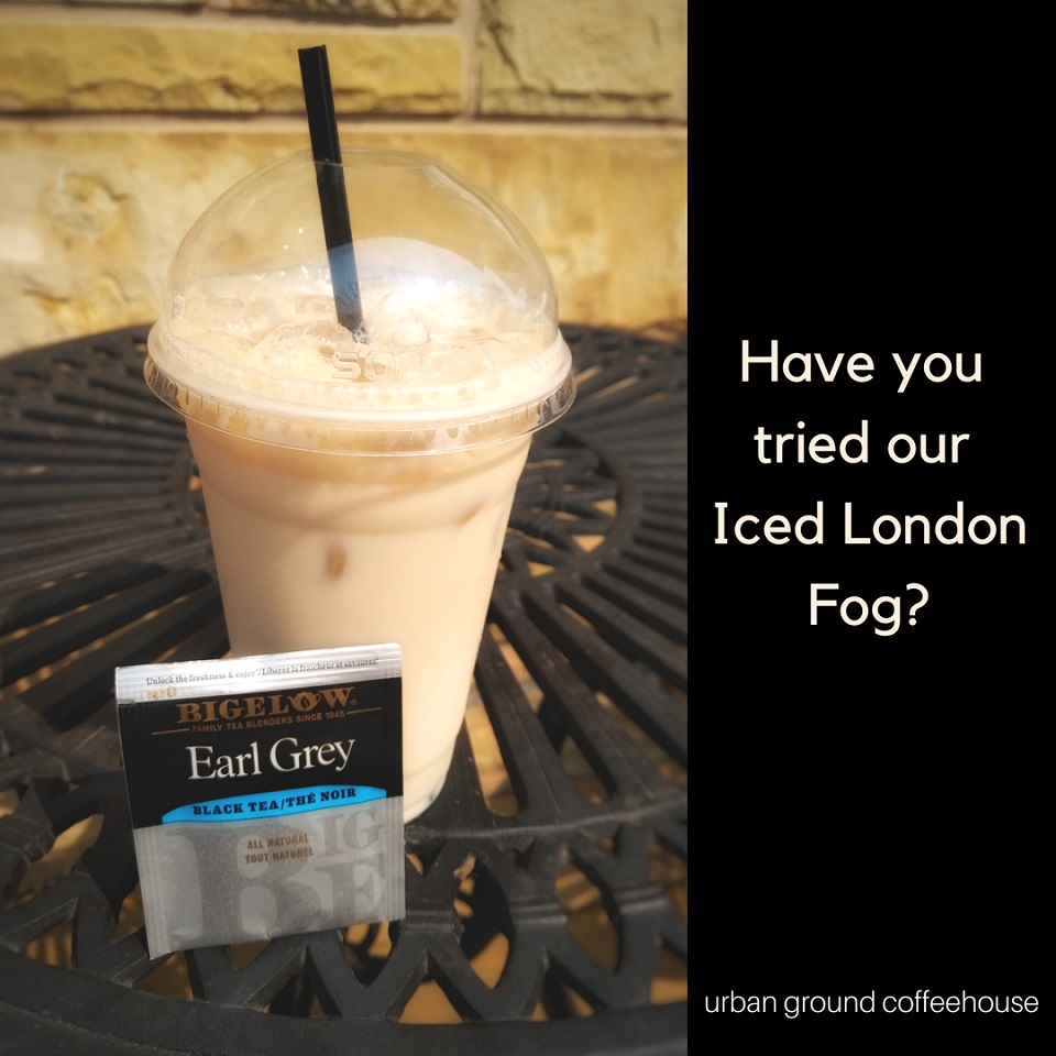 Urban Ground Coffeehouse - iced London Fog