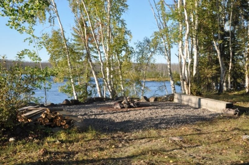 Waterfront Lodge - View from the fire pit