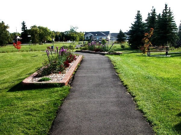 Take a stroll through the Sam Wendland Heritage Park right in the centre of town.