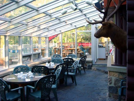 Enjoy the Sunshine - 
The restaurant solarium and deck allow guests to enjoy the sunshine.
