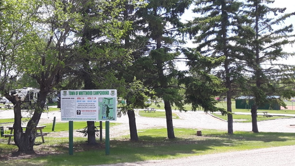 Whitewood Campground Entrance