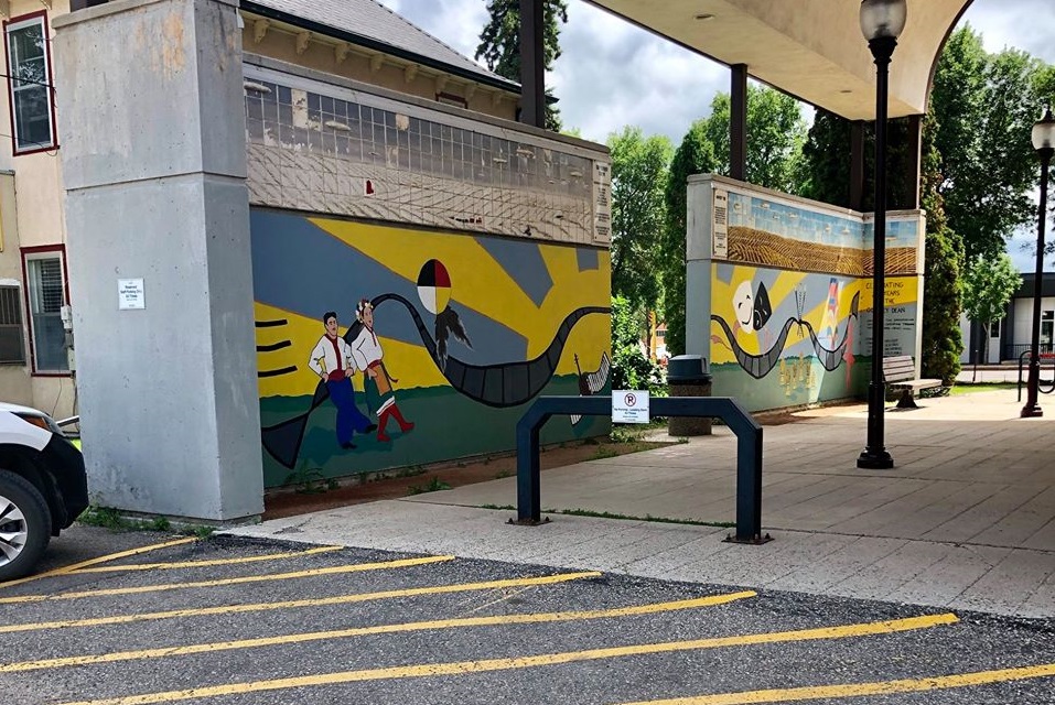 Murals, Monuments and More . . . a Guide to Yorkton's Community Art - Godfrey Dean Art Gallery Mural