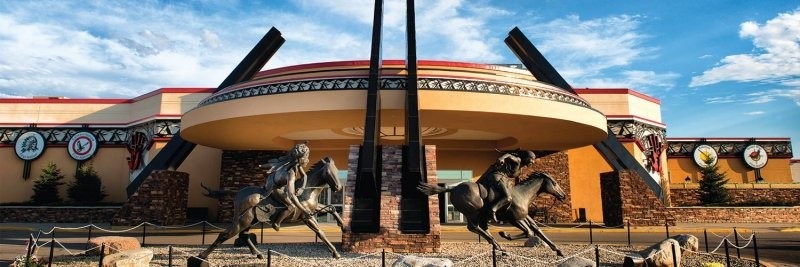 Murals, Monuments and More . . . a Guide to Yorkton's Community Art - Painted Hand Casino Sculptures