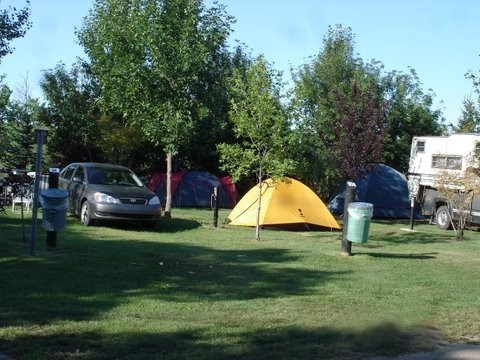 Yorkton City Campground - Camping & Tenting area