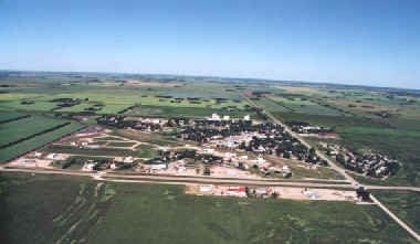 Balcarres - Aerial view