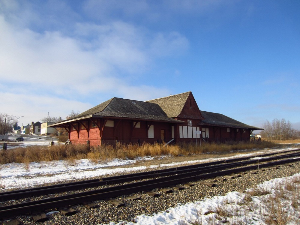 Kerrobert Historical Sites - Old Canadian Pacific Railway Station